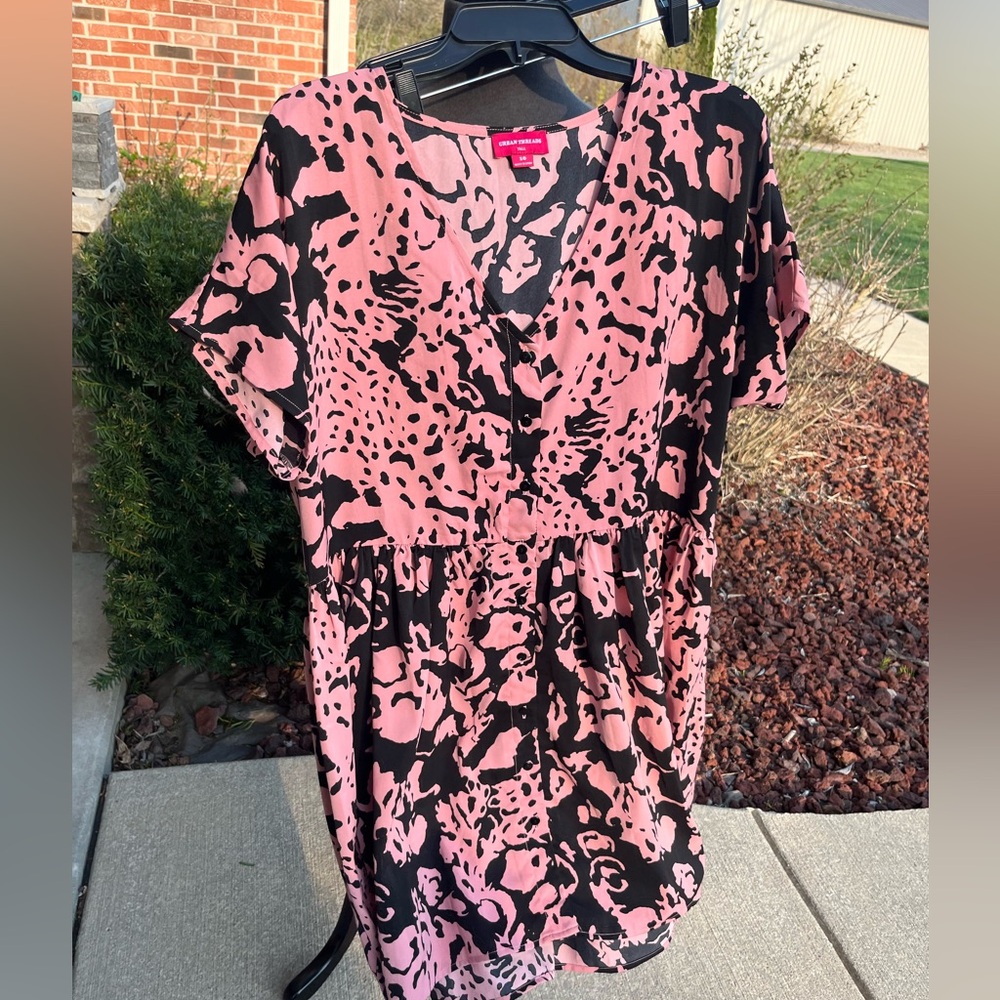 Ladies ASOS Urban Threads size 10 tall babydoll dress 90’s large